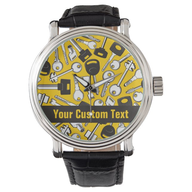 Reeks de Achtergrond van Sleutels Horloge (Voorkant)
