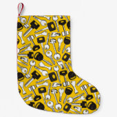 Reeks de Achtergrond van Sleutels Kleine Kerstsok (Voorkant)