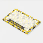 Reeks de Achtergrond van Sleutels Post-it® Notes (Schuin)
