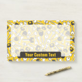 Reeks de Achtergrond van Sleutels Post-it® Notes (Op bureau)