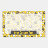 Reeks de Achtergrond van Sleutels Post-it® Notes (Voorkant)