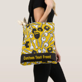Reeks de Achtergrond van Sleutels Tote Bag (Dichtbij)