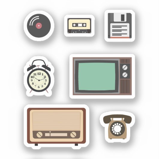 Reeks de Stickers van de Apparaten van de terugke (Voorkant)