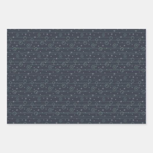 Reeks drie vellen vers rekend papier (Voorkant)