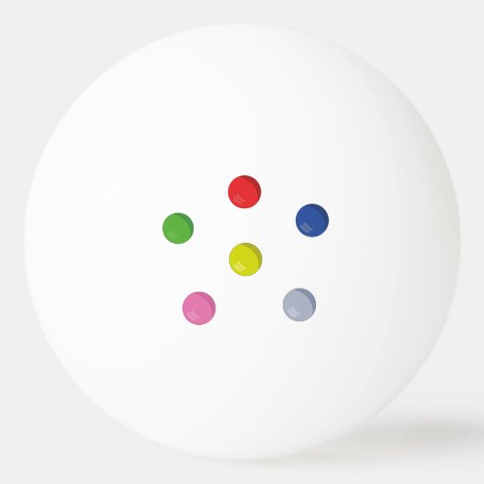 Reeks gekleurde ballen (Voorkant)