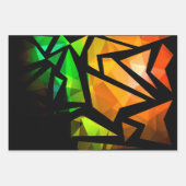 Reeks, grijs papier, oud papier inpakpapier vel (Voorkant 2)