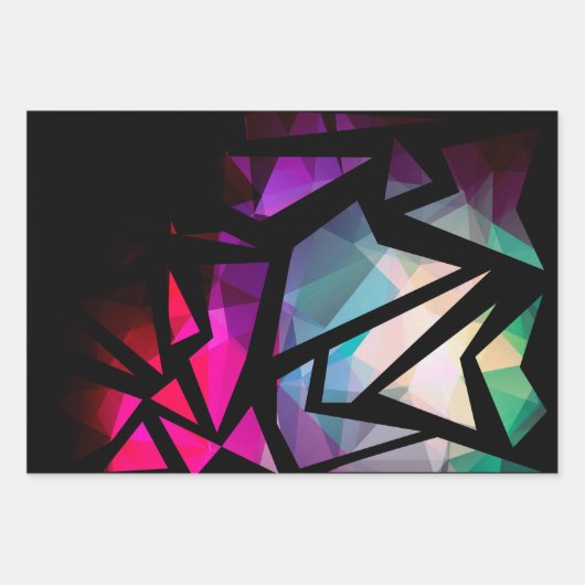 Reeks, grijs papier, oud papier inpakpapier vel (Voorkant)