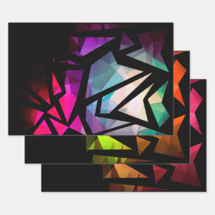 Reeks, grijs papier, oud papier inpakpapier vel