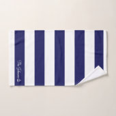 Reeks handdoeken van de marine en White Anchor Bat (Handdoek)