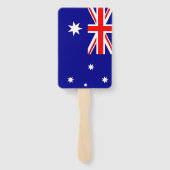 Reeks handventilator met vlag van Australië Handwaaier (Achterkant)