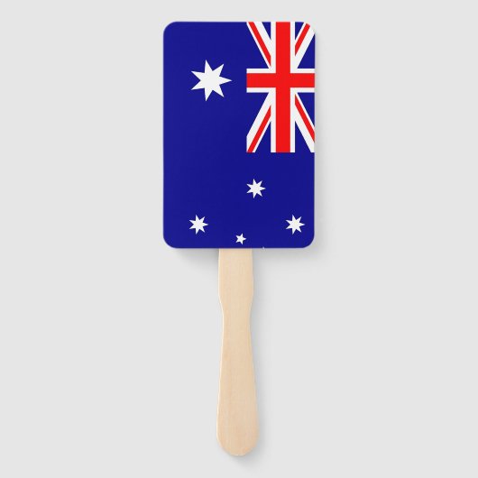 Reeks handventilator met vlag van Australië Handwaaier (Achterkant)