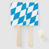 Reeks handventilatoren met vlag van Beieren, Duits Handwaaier (Voorkant en achterkant)