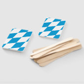 Reeks handventilatoren met vlag van Beieren, Duits Handwaaier (Niet-gemonteerd)