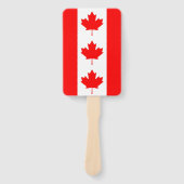 Reeks handventilatoren met vlag van Canada Handwaaier (Voorkant)