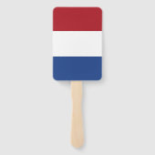 Reeks handventilatoren met vlag van Nederland Handwaaier (Achterkant)