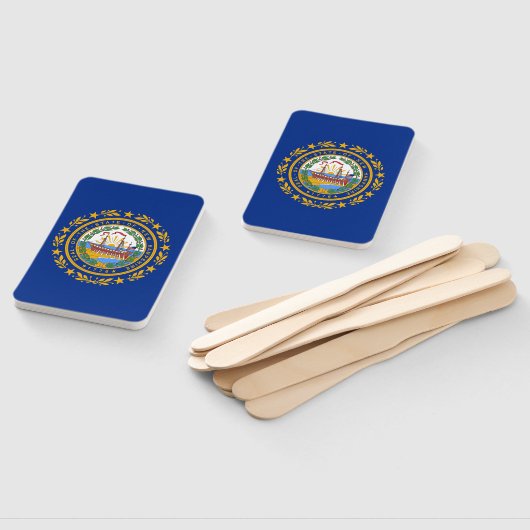 Reeks handventilatoren met vlag van New Hampshire, Handwaaier (Niet-gemonteerd)