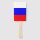 Reeks handventilatoren met vlag van Rusland Handwaaier (Voorkant)