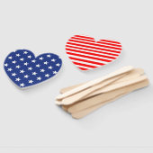 Reeks handventilatoren - sterren en strips handwaaier (Niet-gemonteerd)