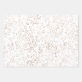 Reeks herfst ompakken papier van 3 vellen (Voorkant 3)