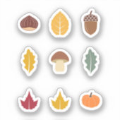 Reeks herfst Stickers (Voorkant)