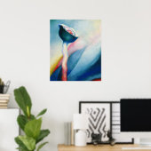 Reeks I-nr. 2 van Georgia O'Keeffe Poster (Thuiskantoor)