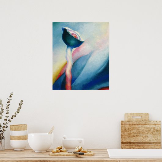 Reeks I-nr. 2 van Georgia O'Keeffe Poster (Keuken)