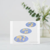 Reeks Illustraties van Aarde Briefkaart (Staand voorkant)