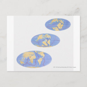 Reeks Illustraties van Aarde Briefkaart