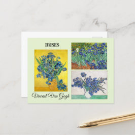 Reeks Iris van Vincent Van Gogh Briefkaart