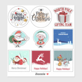 Reeks Kerst stickers