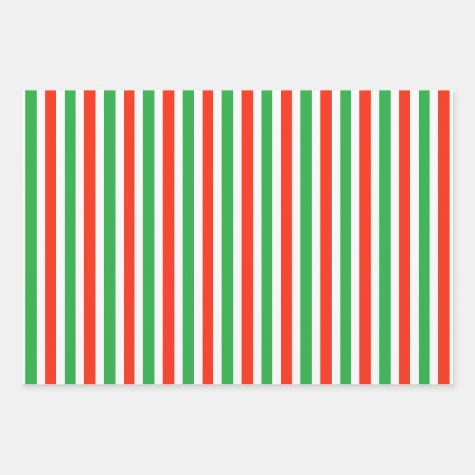 Reeks kerstboomkorren en pinguïns met inpakken inpakpapier vel (Voorkant 2)