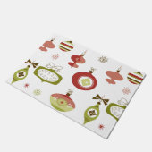 Reeks kerstversieringen met Retro Deurmat (Schuin)