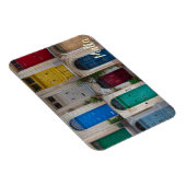 Reeks kleurrijke voordeuren op Malta Magneet (Rechterzijde)