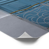 Reeks kleurrijke voordeuren op Malta Poster (Hoek)