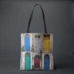 Reeks kleurrijke voordeuren op Malta Tote Bag<br><div class="desc">Reeks kleurrijke voordeuren in Valletta, Malta. Collage van kleurrijke voordeuren op Malta</div>