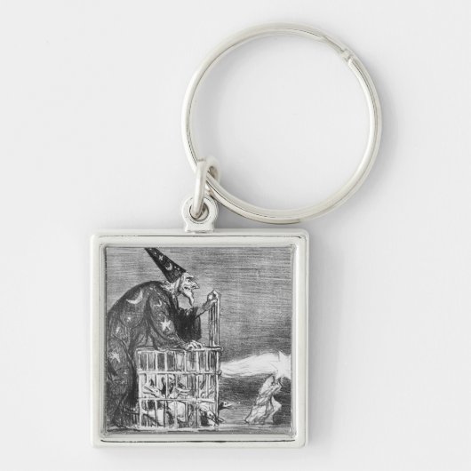 Reeks "La Comete de 1857" Sleutelhanger (Voorkant)