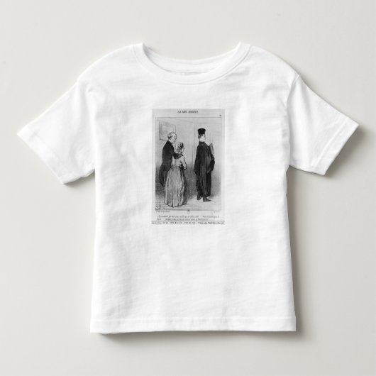 Reeks "Les Bons Bourgeois" Kinder Shirts (Voorkant)
