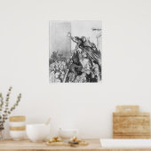 Reeks "Les Divorceuses" Poster (Keuken)