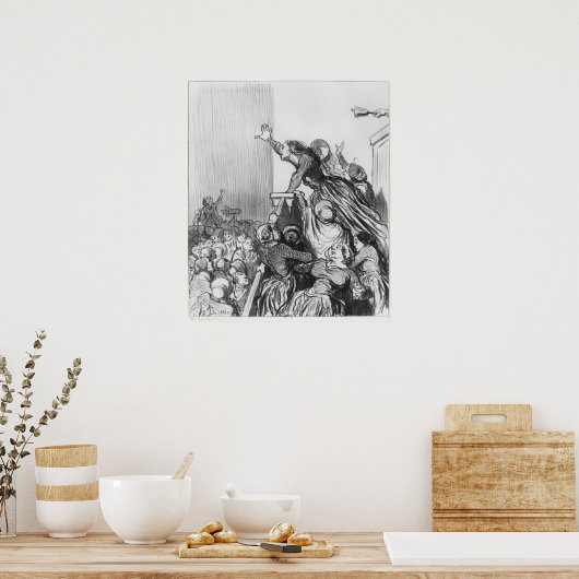 Reeks "Les Divorceuses" Poster (Keuken)