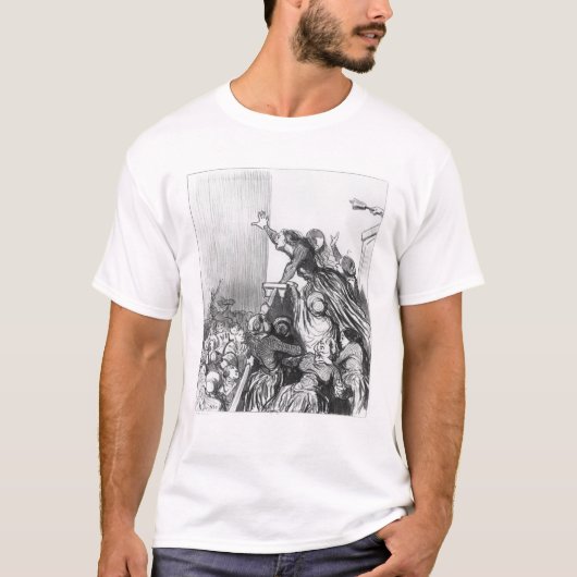 Reeks "Les Divorceuses" T-shirt (Voorkant)