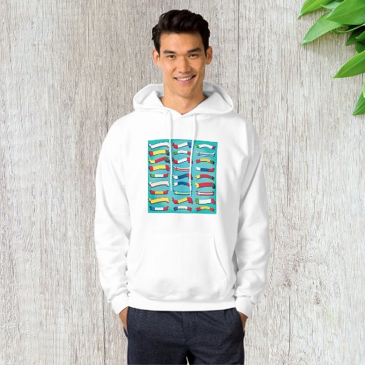 Reeks Mannen vlaggen Hoodie