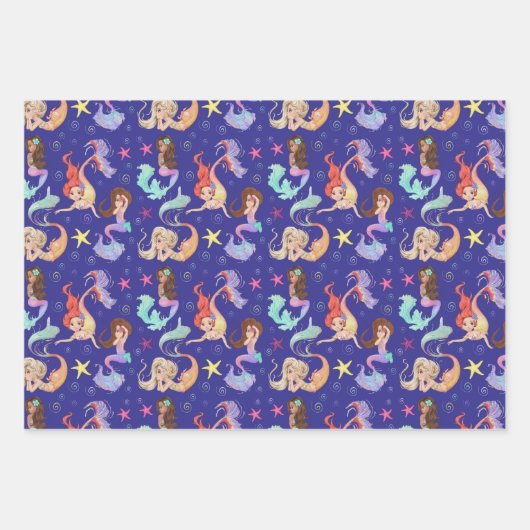 Reeks Mermaid Life Wrapping Paper 3 (Voorkant)