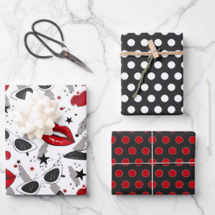 Reeks mode Beauty Wrapping Paper