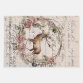 Reeks ompakken papier (3)  thema Kerstmis 04 Inpakpapier Vel (Voorkant 2)