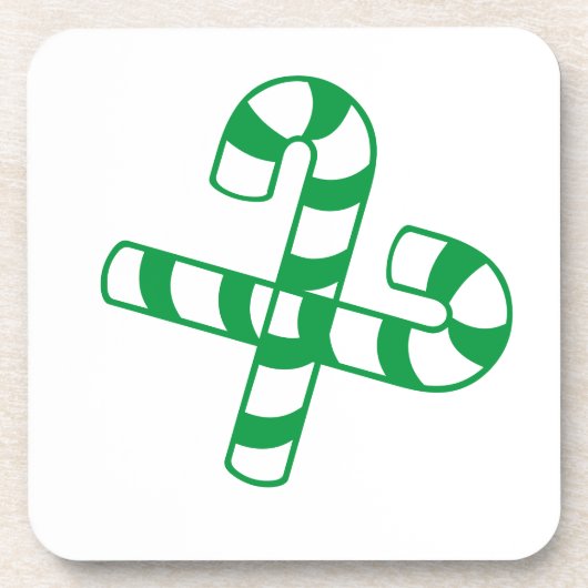 Reeks onderzetter - groene snoeprietjes (Voorkant)