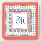 Reeks Onderzetters vouwtekenstijlrand (Voorkant)