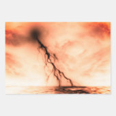 Reeks opvulpapier met 3-ACHT HUID EN LICHTING Inpakpapier Vel (Voorkant 2)