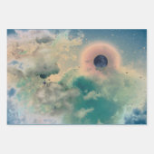 Reeks opvulpapier met 3-ACHT HUID EN LICHTING Inpakpapier Vel (Voorkant)