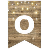 reeks partijlichten op bijtend hout vlaggetjes (Tweede vlag)