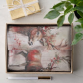 Reeks Rendier Decoupage Paper Tissuepapier (Geschenk)